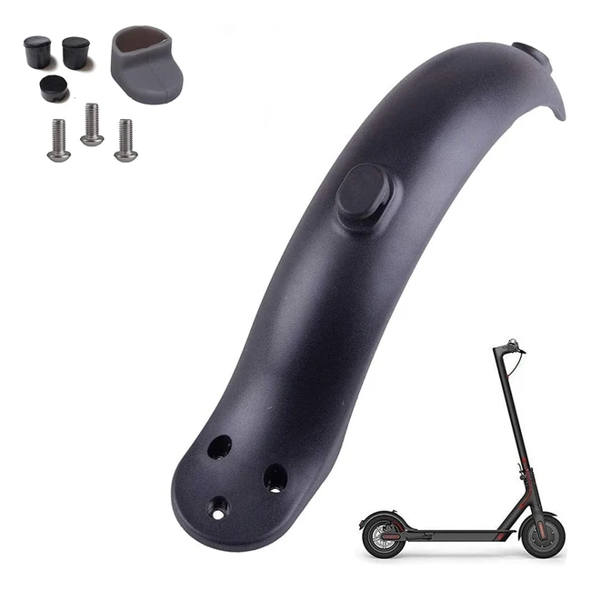 Guardabarros Trasero Konesky Compatible con Xiaomi Mijia M365 - Reparacin Dura