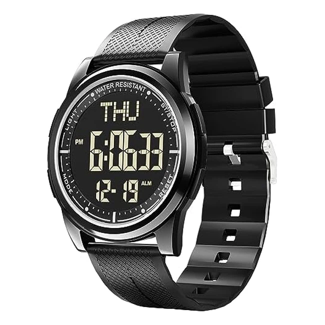 Reloj Digital Deportivo Wifort Metal 5ATM Impermeable - Ultra Delgado