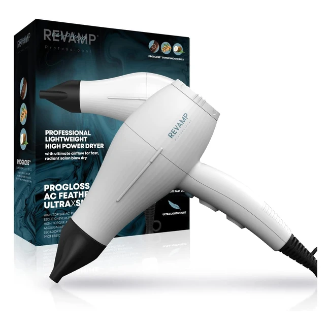 Revamp Progloss 3850 Featherlite Ultra X Shine Sèche-cheveux AC 2300W