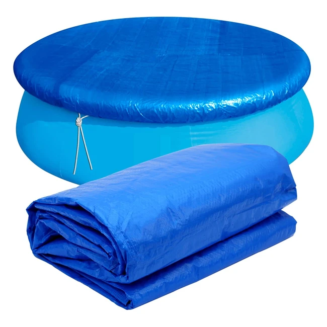Copertura Piscina Rotonda 305cm - Resistente e Facile da Installare
