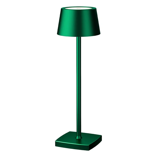 Lampada Tavolo senza fili 5200mAh - Ristorante, Esterno, Interno - Waterproof - Verde