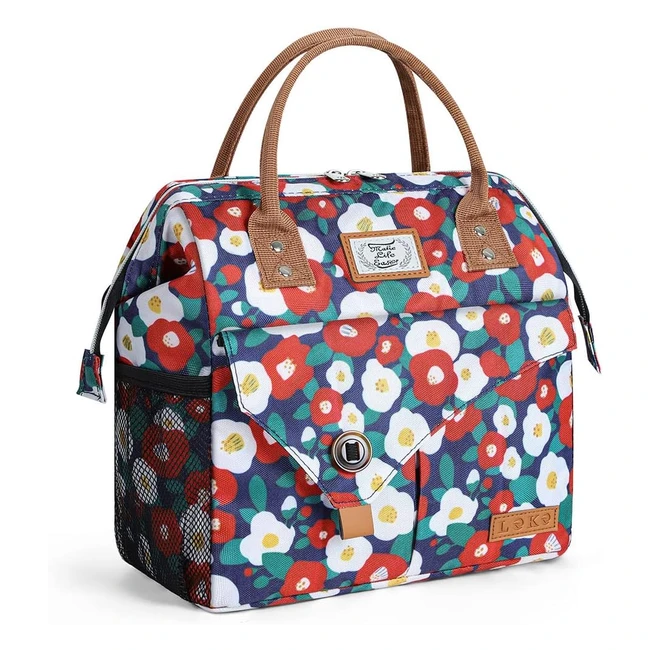 Sac isotherme repas 10L Lekespring - Glacière souple étanche et imperméable - Grande ouverture - Travail, école, voyage