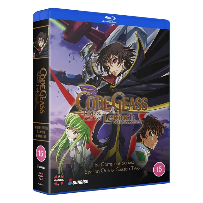 Code Geass Lelouch of the Rebellion - Edizione Regno Unito - Serie Completa