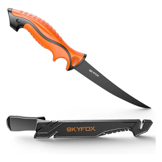 Coltello da Sfilettare Skyfox Acciaio Inox 18 cm - Professionale e Multifunzione
