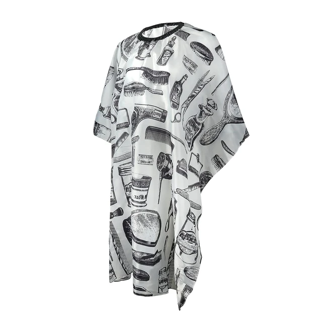 URAQT Friseurumhang Haarschneideumhang fr Damen und Herren mit Klettverschluss