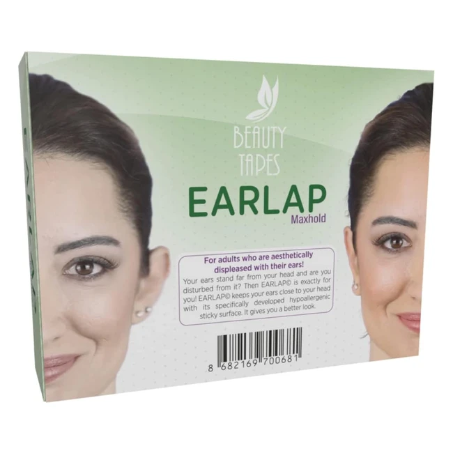 Earlap MaxHold Cosmetic Ear Corrector - Solve Big Ear Problem - Prominent Ears -