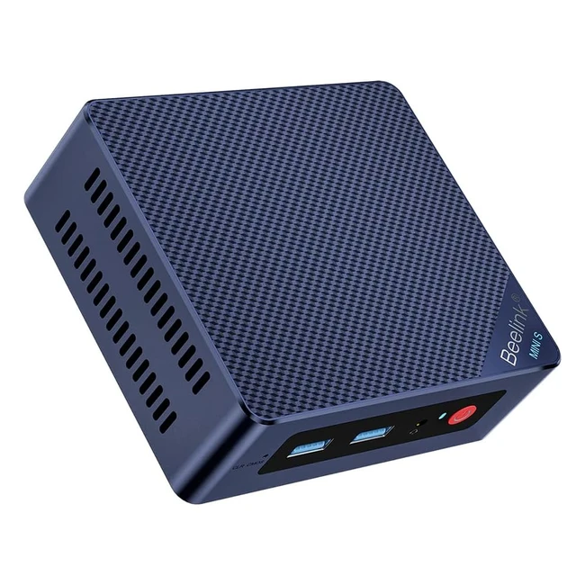 Mini PC Beelink S12 Pro - Alder Laken N100, 16 Go DDR4, 500 Go SSD NVMe, WiFi6, Double HDMI - Réf. 11 Pro