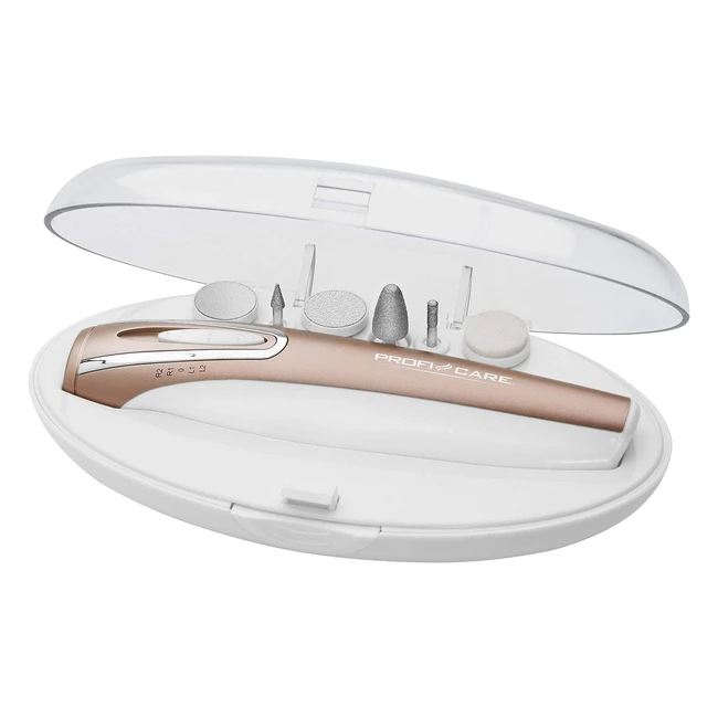 Set de Pedicura y Manicura Elctrico Porttil ProfiCare MPS 3016 - Blanco