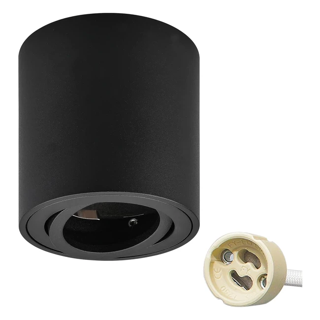 Focos LED Techo Superficie Kyotech - Blanco Cálido 3000K - 5W - Incl. Bombilla - Focos LED Interior