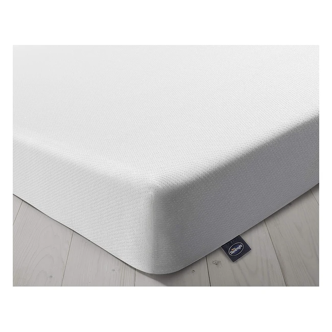 Silentnight Comfort Rolled Foam Mattress - Medium Soft - Euro King - White