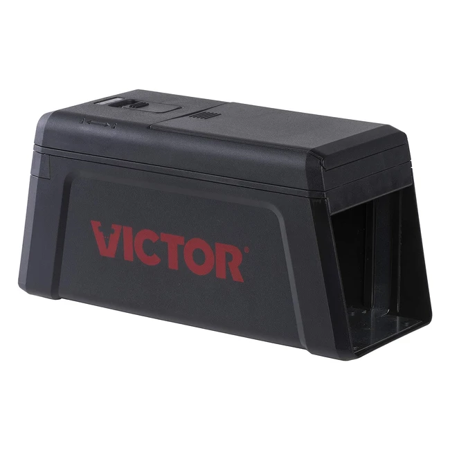 Trampa Electrnica para Ratas - Limpia y Segura - Sin Veneno - Negro