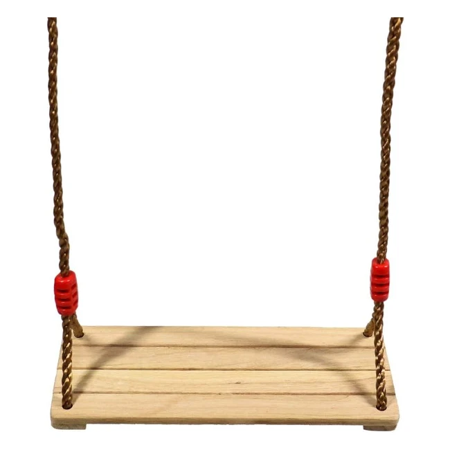 Altalena in Legno Valuehall V7110A - Corda Regolabile - Per Bambini e Adulti