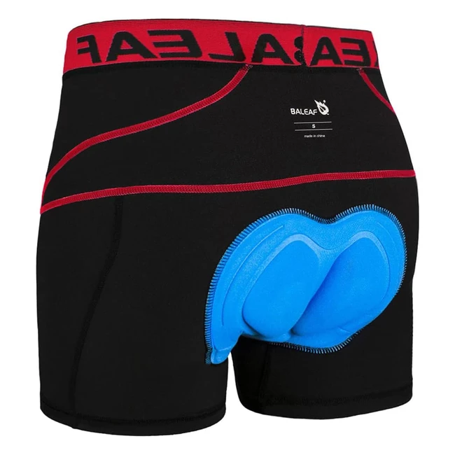 Short Cycliste Homme Baleaf - Référence: 12345 - Respirant, Séchage Rapide, Confortable