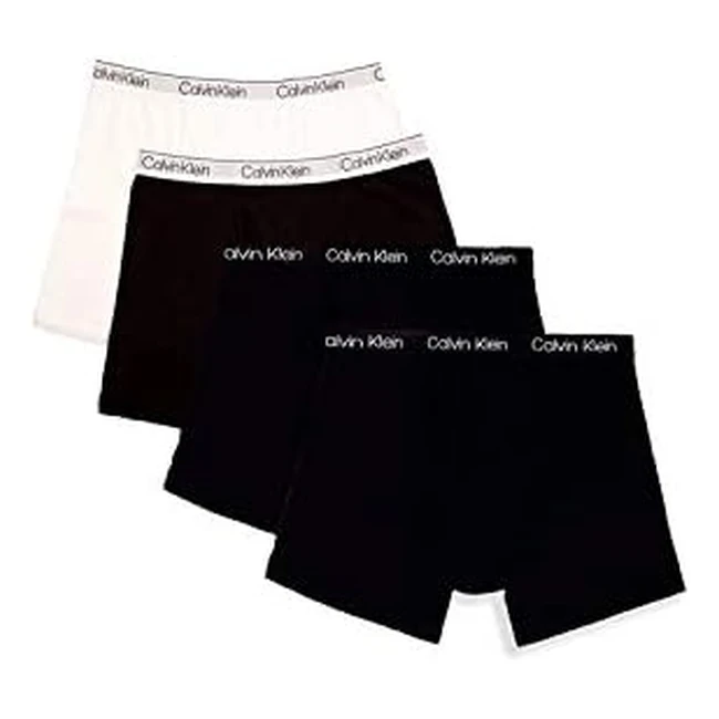 Calvin Klein Boys Boxer Briefs - Stay Comfortable All Day - 4 Pack