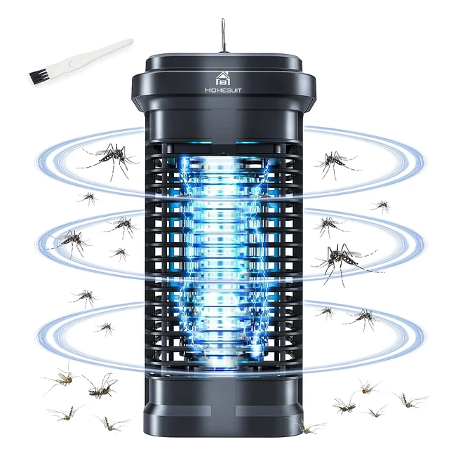 Zanzariera Elettrica Homesuit 20W 4000V - Riduce Insetti Volanti - Camera da Letto e Giardini