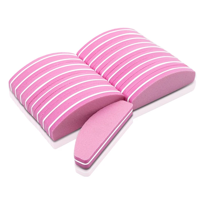 20 pcs buffer per unghie professionale 100180 - Levigatura e lucidatura per smalto a doppia faccia