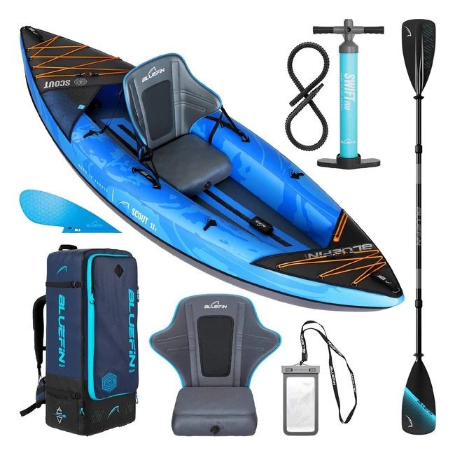 Bluefin Scout  Ranger Inflatable Kayak - Ultimate Adventure Gear