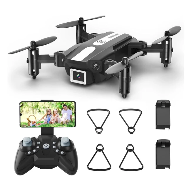 Drone avec caméra HD 1080p pour enfants et adultes - Wipkviey T25