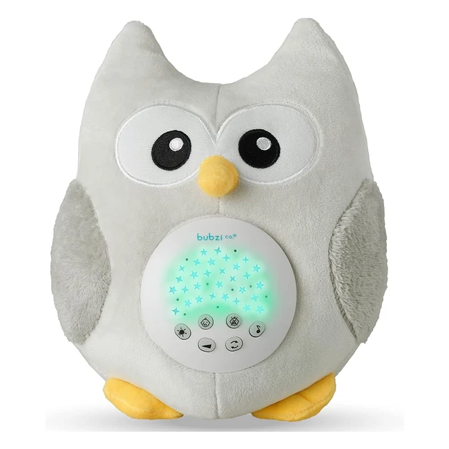 Baby Soother Owl White Noise Sound Machine | Cry Activated Sensor | Toddler Sleep Aid | Gender Neutral