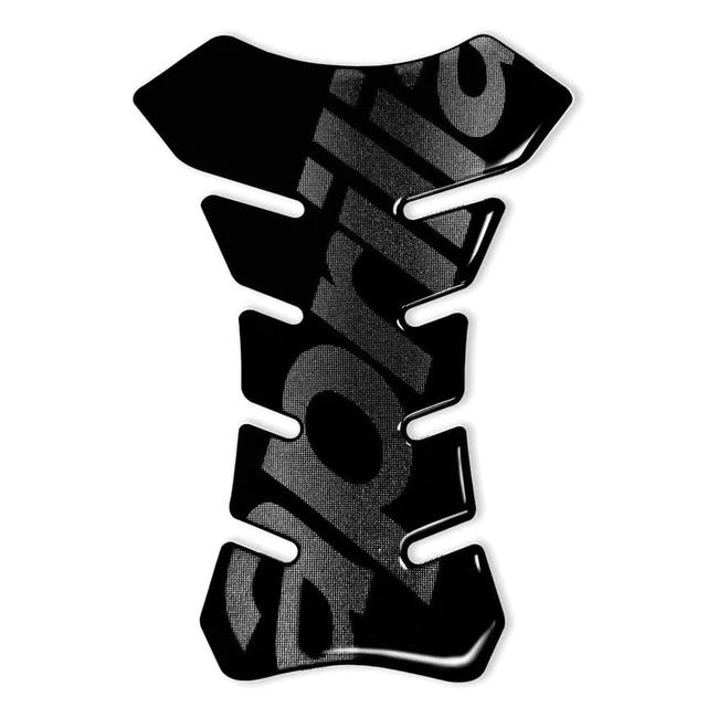 Pegatina 3D Quattroerreit 18091 para Moto Aprilia - Negro