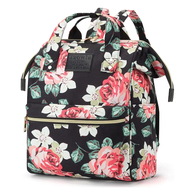 Stylish Mini Laptop Backpack for Women - Lightweight Travel Daypack - Fits 13.3 inch Netbook