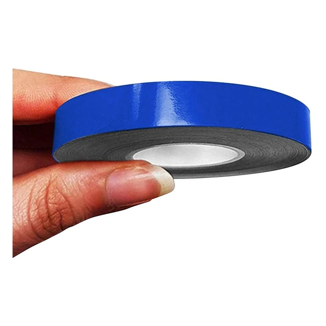 Bandes adhsives pour voitures 4r Quattroerreit 10498 - Bleu 10mm x 10m