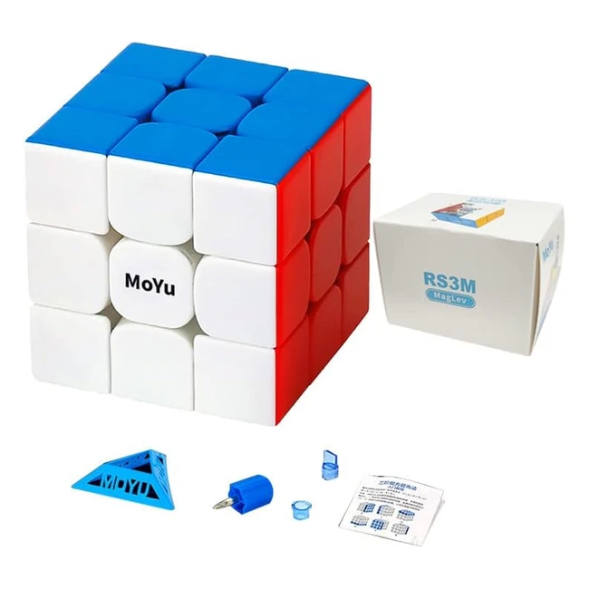 Cubo Magico Moyu RS3M Versione Magnetica 3x3 Speed Cube Professionale Stickerless Magnetic Magic Cube Versione Aggiornata