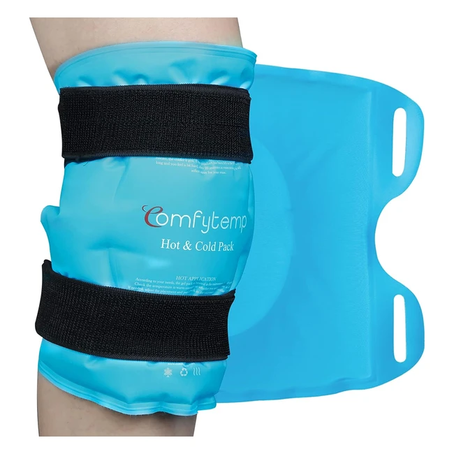 Bolsa de hielo para rodilla Comfytemp - Alivio del dolor y terapia de frío y calor