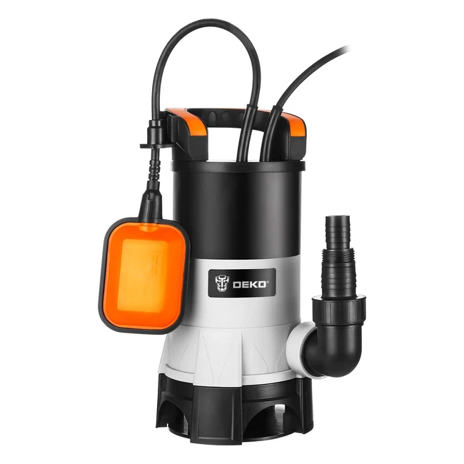 Pompa Elettrica Sommergibile Dekopro 400W - Massima Portata 8000l/h