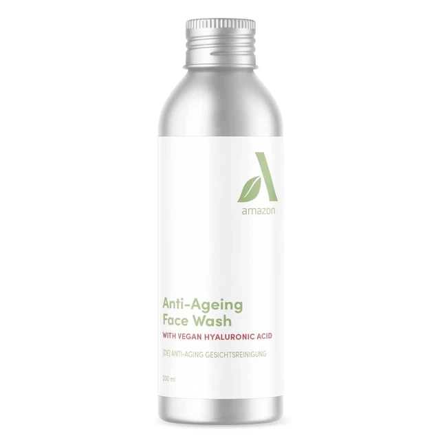 Amazon Aware Antiageing Face Wash Refill - Hyaluronic Acid, Organic Aloe Vera - 200ml