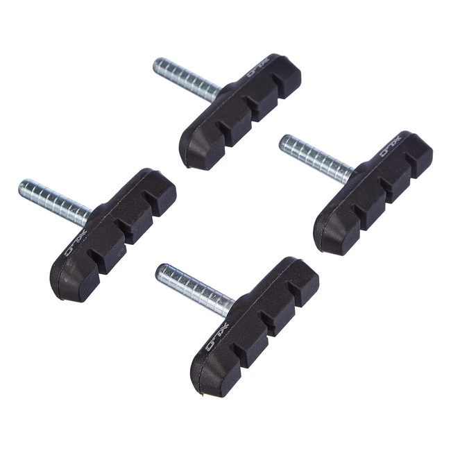 Kit 4 Zapatas XLC Negras BSC02 Cantilever 55mm Unisex Adulto