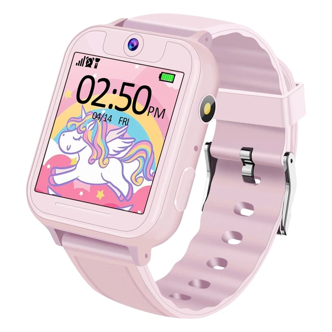 Montre intelligente enfants caméra vidéo selfie musique toilette rappel 7 jeux alarme calculatrice