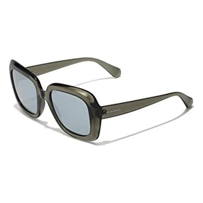 Hawkers Womens Butterfly Sunglasses - High Sheen Transparent Frames - Mirrored 