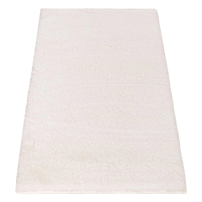 Paco Home Badezimmerteppich Badematte Badteppich Rutschfest Flauschig 60x100cm