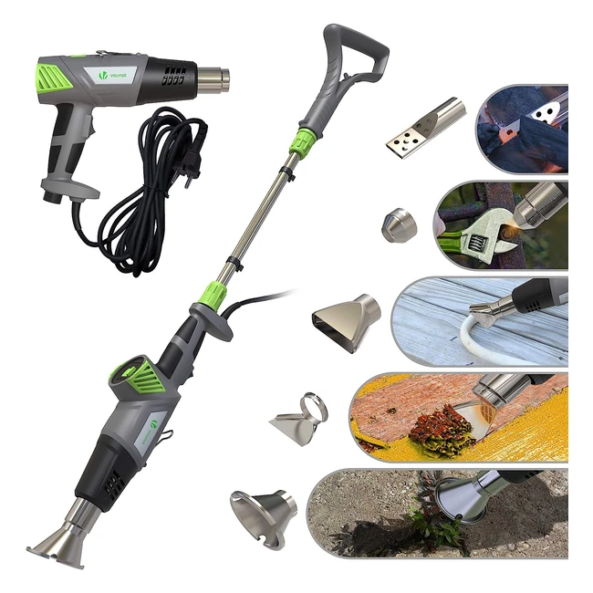 Vounot Bruciatore Elettrico 5 in 1 2000W - Senza Gas o Fiamma