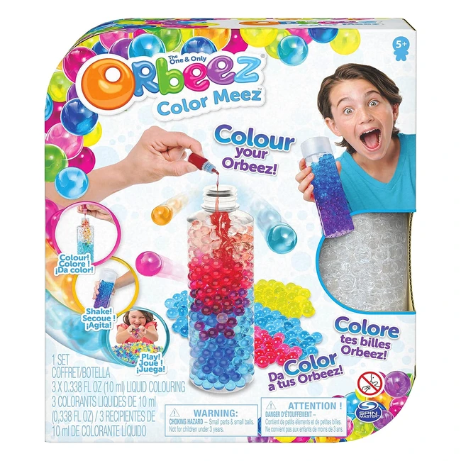 Orbeez Colour Meez Activity Kit - 1000 to Colour & Customise - Kids 5+