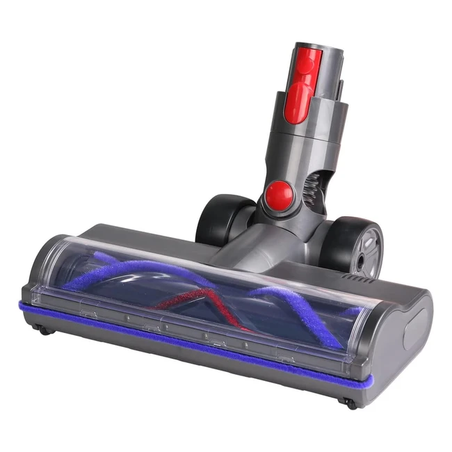 Brosse aspirateur Dyson V7 V8 V10 V11 V15 - Tête de brosse avec 4 lumières LED pour parquets et sols durs