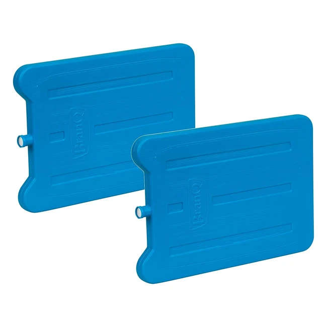 Set di 2 Inserti Refrigeranti Branq per Frigoriferi Turistici - Alta Qualità senza BPA