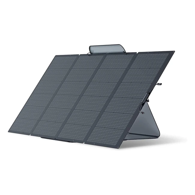 EcoFlow 400W Solar Panel - Faltbares Solarmodul für Delta ProDelta MaxDelta - Outdoor Garten Balkon Camping