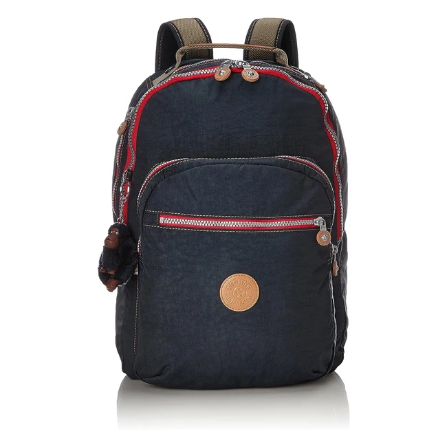 Kipling Clas Seoul Large Backpack - Laptop Protection, True Navy Combo