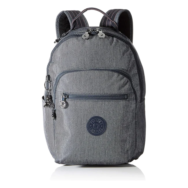 Kipling Seoul S Small Backpack - Laptop Protection - 13 inch - Active Denim
