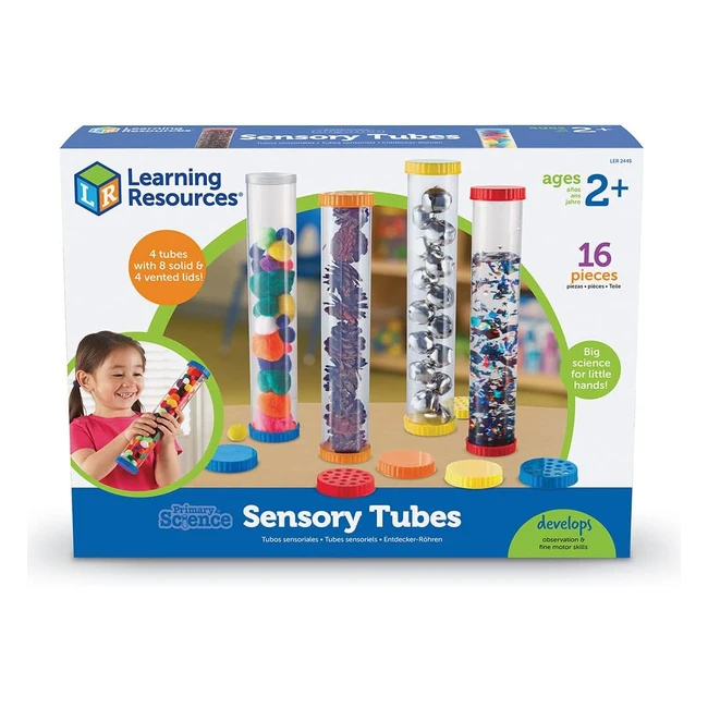 Tubes Sensoriels Primary Science de Learning Resources - Jeu de 4