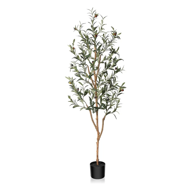 Planta Artificial Decorativa 150cm - Kazeila Olivo Grande Realista