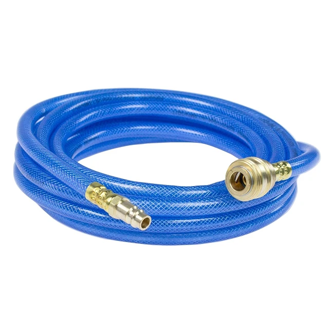 AS Schwabe Druckluftschlauchgarnitur Serie 2050 5m PVC-Druckluftschlauch 9x3mm