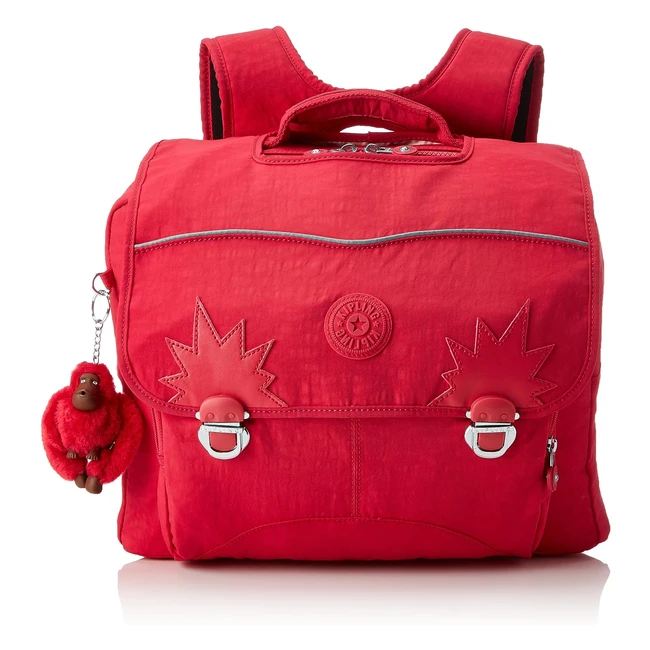 Sac d'école Kipling Iniko avec bretelles rembourrées - 37 cm, 18 L - Rose