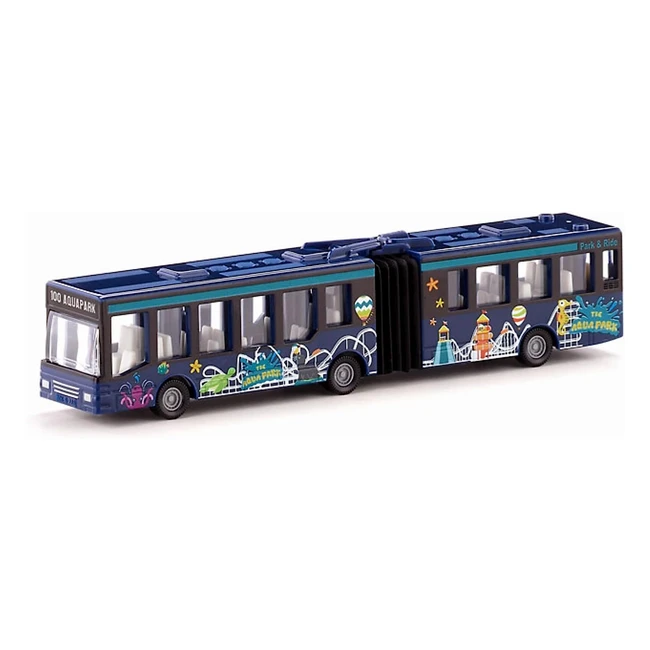 Siku Super1617 Gelenkbuspark Ride - Miniatur Modellauto 16 x 3 x 3cm