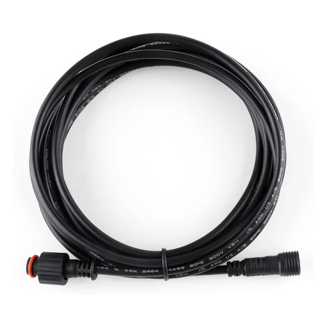 Lustre Solaire Extérieur - Câble de Rallonge 25m - Étanche - Lampe Luminaire Solaire