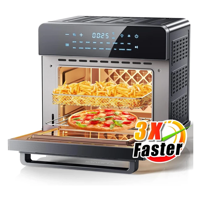 Involly 15L Air Fryer Oven Countertop Convection Mini Oven 18 in 1 Digital - Sav