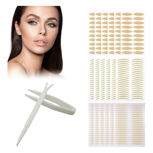 Adesivi Doppia Palpebra Double Eyelid Tape720pcs - Invisibile Nastro per Palpebre - Cadentinastro Adesivo per Occhi Autoadesivi Fibra