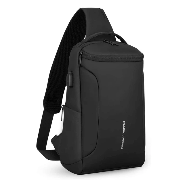 Bandolera impermeable antirrobo para hombre Muzee, iPad 10.5